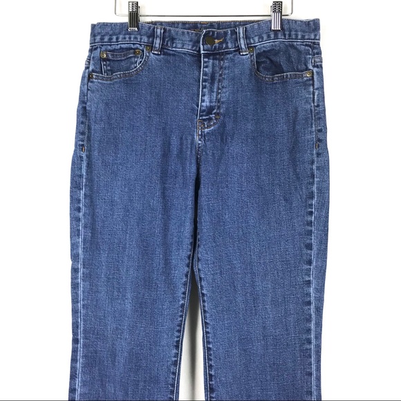 Lauren Jean Co Straight Leg Jean Size 8 Women Blue - Picture 2 of 8